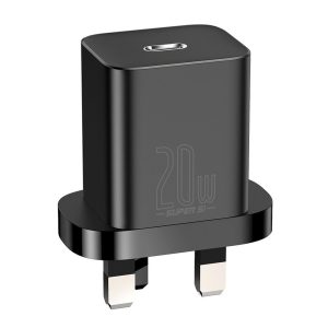 Baseus Super Si Quick Charger 1C 20W UK Sets Black